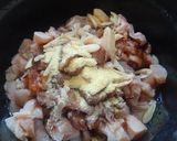 Foto langkah ke 2 dari resep Shogayaki Chicken Sesame Rice Bowl (Ayam Tumis Jahe Kecap dengan Wijen).