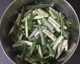 कुरकुरी भिंडी और तिकोना पराठा (kurkuri bhindi aur tikona paratha recipe in hindi) रेसिपी चरण 1 फोटो