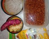 Hình bước làm 1 của món Chè Đậu Đỏ Ngày Thất Tịch
