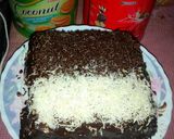 Foto langkah ke 14 dari resep Eggless Cake Pepaya n Coklat Ekonomis - No Oven.