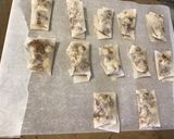 Une image de l'étape 10 de Croustillants de bricks aux dattes, amandes et miel.