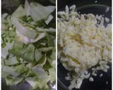 A picture of step 1 of Savoury Bread Pudding.