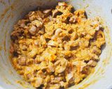 Gombás zúzapörkölt recept fázis 3 fotója
