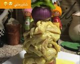 صورة لخطوة 3 من وصفة شاورما في الفرن