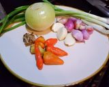 Foto langkah ke 2 dari resep Udang Saus Padang Nendang.