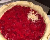 Une image de l'étape 4 de Tarte au crumble de framboises.
