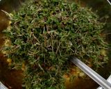 A picture of step 4 of Chival ki bhaji.