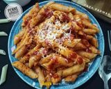 A picture of step 8 of Penne Arrabiata Pasta (Italian Pasta).