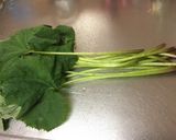A picture of step 2 of Japanese Wild Grass (Fuki) Cooking.