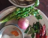A picture of step 1 of Idli upma.
