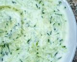 Une image de l'étape 2 de Tzatziki concombre 🥒🥒.