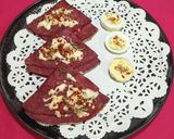 A picture of step 8 of Protein Loaded Cheesey Egg Stuffed Beetroot Paratha Tortilla Wrap.