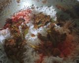 A picture of step 3 of Veg Biryani.