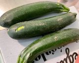 Une image de l'étape 1 de Gratin de courgettes et pommes de terre au lomo et roquefort.