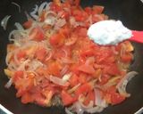 A picture of step 5 of Tomato ginger onion ki sabzi.