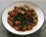 Foto langkah ke 3 dari resep Tumis Tempe Kacang Panjang Pedas.