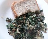 A picture of step 5 of Spinach Nderema Egg combo.