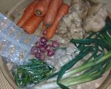 Foto langkah ke 1 dari resep Lumpia sayur isi Wortel,Bengkoang.