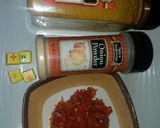 A picture of step 1 of Pepper chicken.