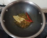 A picture of step 3 of Pepper Ghanto (Grated Green Papaya with Potato).