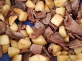Bistec con papas