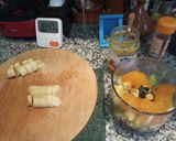Foto del paso 5 de la receta: Masa de hojaldre sin gluten con manzana, plátano y mermelada
