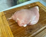 Une image de l'étape 3 de Poulet au curry,gingembre et amandes.