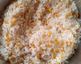 A picture of step 1 of Lilva Beans Khichadi.