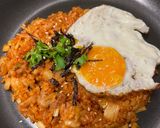 รูปขั้นตอนการทำที่ 5 ของ ข้าวผัดกิมจิ 🍳