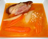 Csülkös bableves recept fázis 8 fotója