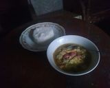Foto langkah ke 7 dari resep Telur Dadar Lombok Ijo Kuah.