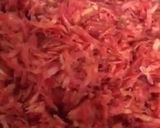 A picture of step 1 of Malai Gajer halwa (jhat pat).