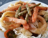 Foto del paso 7 de la receta: Ensalada de repollo con verduras en tempura