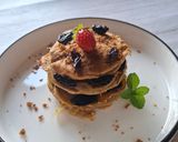 Foto langkah ke 4 dari resep Banana Pancake.
