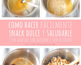 Foto del paso 2 de la receta: Espectacular snack saludable sin azúcar, sin gluten, sin grasa. Nutritivo, delicioso y fácil de hacer!