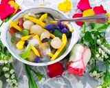 Hình bước làm 3 của món Chè hạt đác mít nhãn