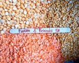 A picture of step 1 of Okhai Daal.