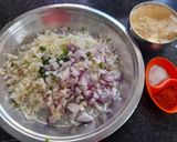 फूल गोभी के क्रंची पकौड़े (Phool gobhi ke crunchy pakode recipe in Hindi) रेसिपी चरण 2 फोटो
