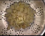 A picture of step 1 of Aloo chaat.