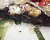 Foto del paso 12 de la receta: Strudel de Plátano, Chocolate Negro, Chocolate Blanco y Pistacho
