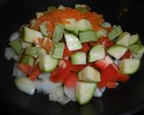 A picture of step 1 of Pasta Pie (Makaronopita).