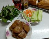 Hình bước làm 3 của món Bánh Mì Thịt Nướng Vỉa Hè