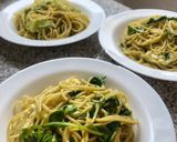 Foto del paso 3 de la receta: Spaghetti con rúcula y queso fresco al pesto