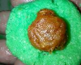 A picture of step 5 of Date stuffed paneer coconut ladoo.
