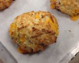 A picture of step 9 of Bacon Cheddar Scones.