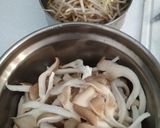 Foto langkah ke 1 dari resep Tumis jamur tiram toge.