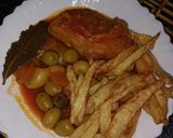 صورة لخطوة 3 من وصفة طاجين الزيتون الجزائري 🇩🇿 بالدجاج 🍗
