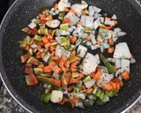 Foto del paso 2 de la receta: Verduras con pollo