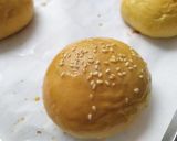 Foto langkah ke 9 dari resep Roti Burger Metode Autolisis.