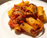 Foto del paso 5 de la receta: Pasta con pulpo borrachito